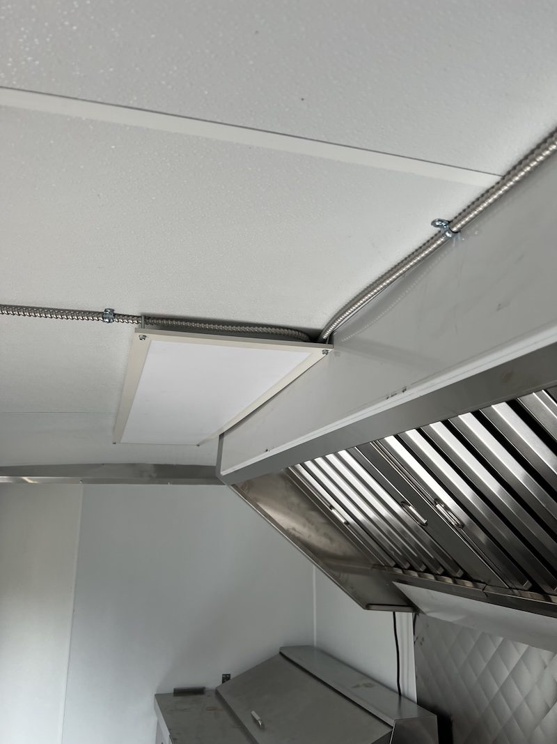 Hood Installed for food truck